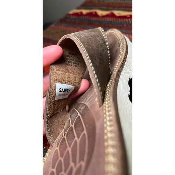 Redwing Womens Leather Flip Flops Sz 7 - Picture 7 of 7